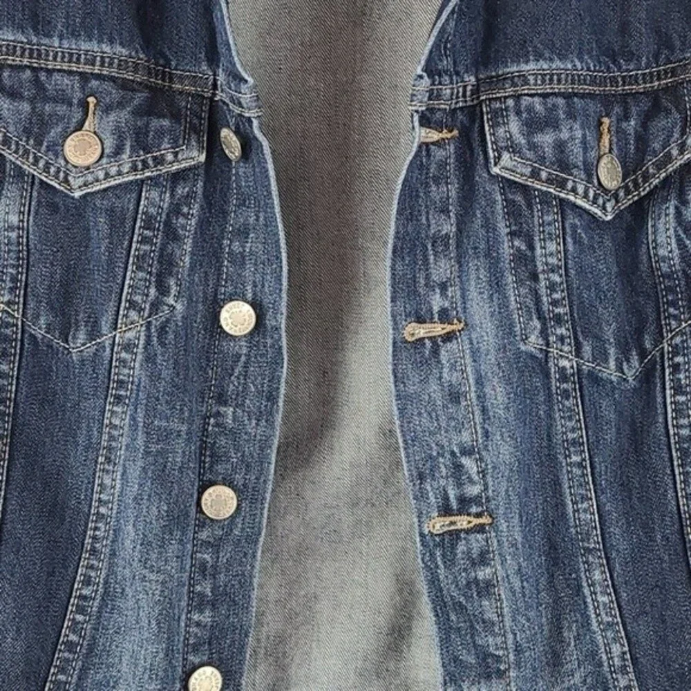 Lucky Brand Tomboy Trucker Jean Jacket Size Small